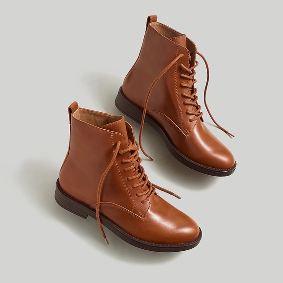 Madewell Shoes - MadeWell The Evelyn Lace-Up Ankle Boot NN029